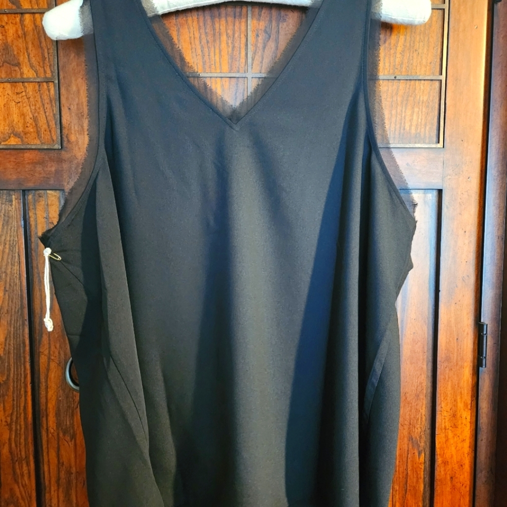 Chelsea28 Raw Edge Tank Top Womens XXL